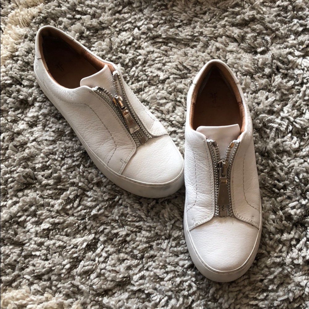 Frye Lena Zip Low Sneaker